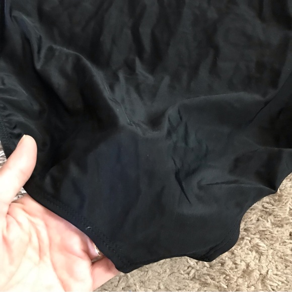 Body Concept Black Blue 1-pc Bathing Suit Swimsuit Plus Size 14 L Large Modest - Picture 9 of 16